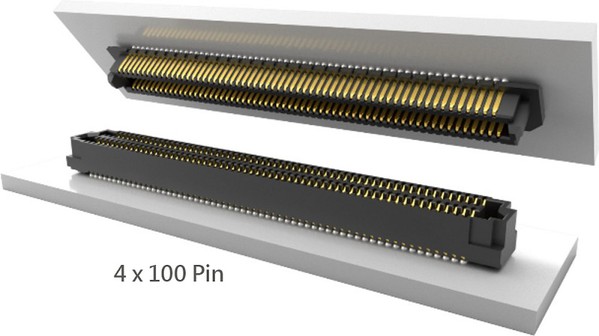 图5 : COM-HPC定义了400接脚的连接器。(source：Kontron)