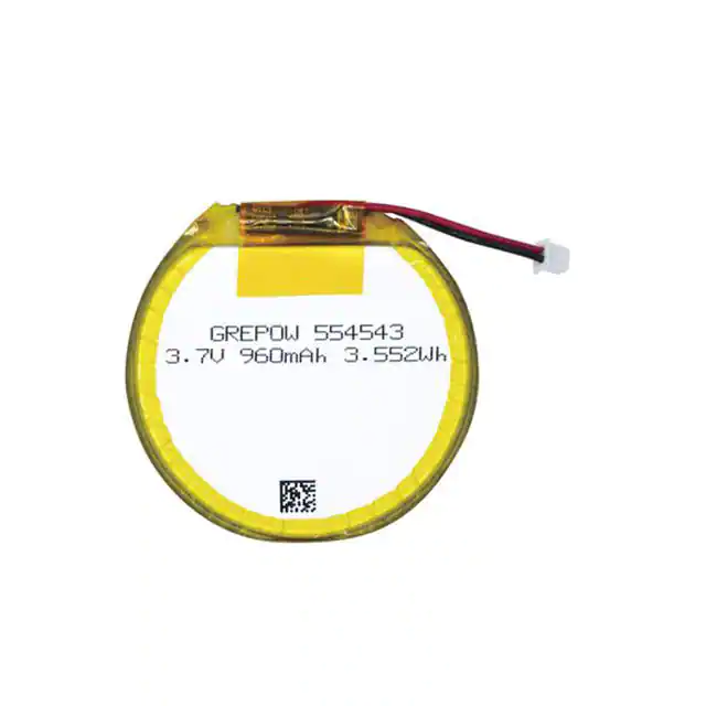 GRP554543-1C-3.7V-960MAH WITH PCM