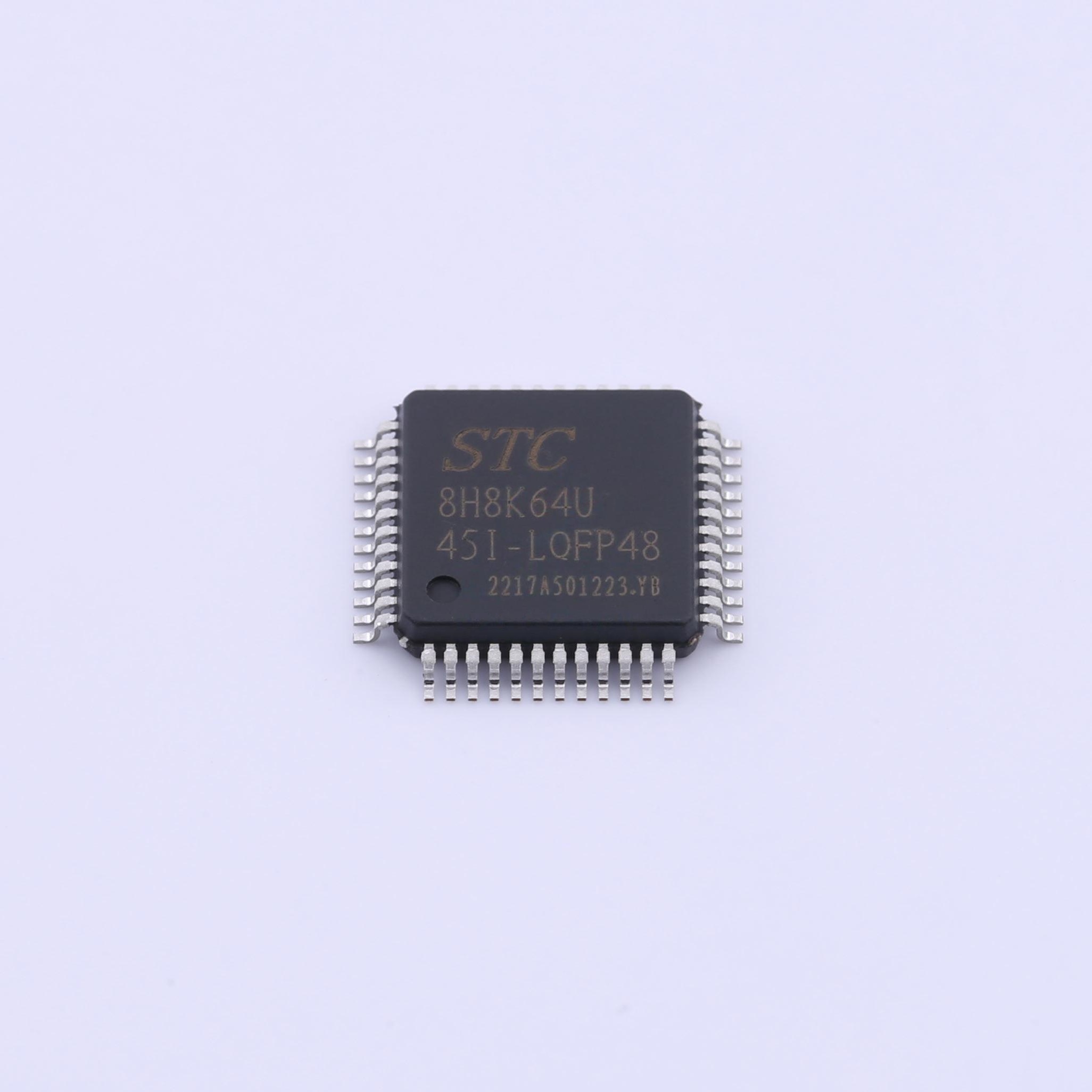 STC8H8K64U-45I-LQFP48