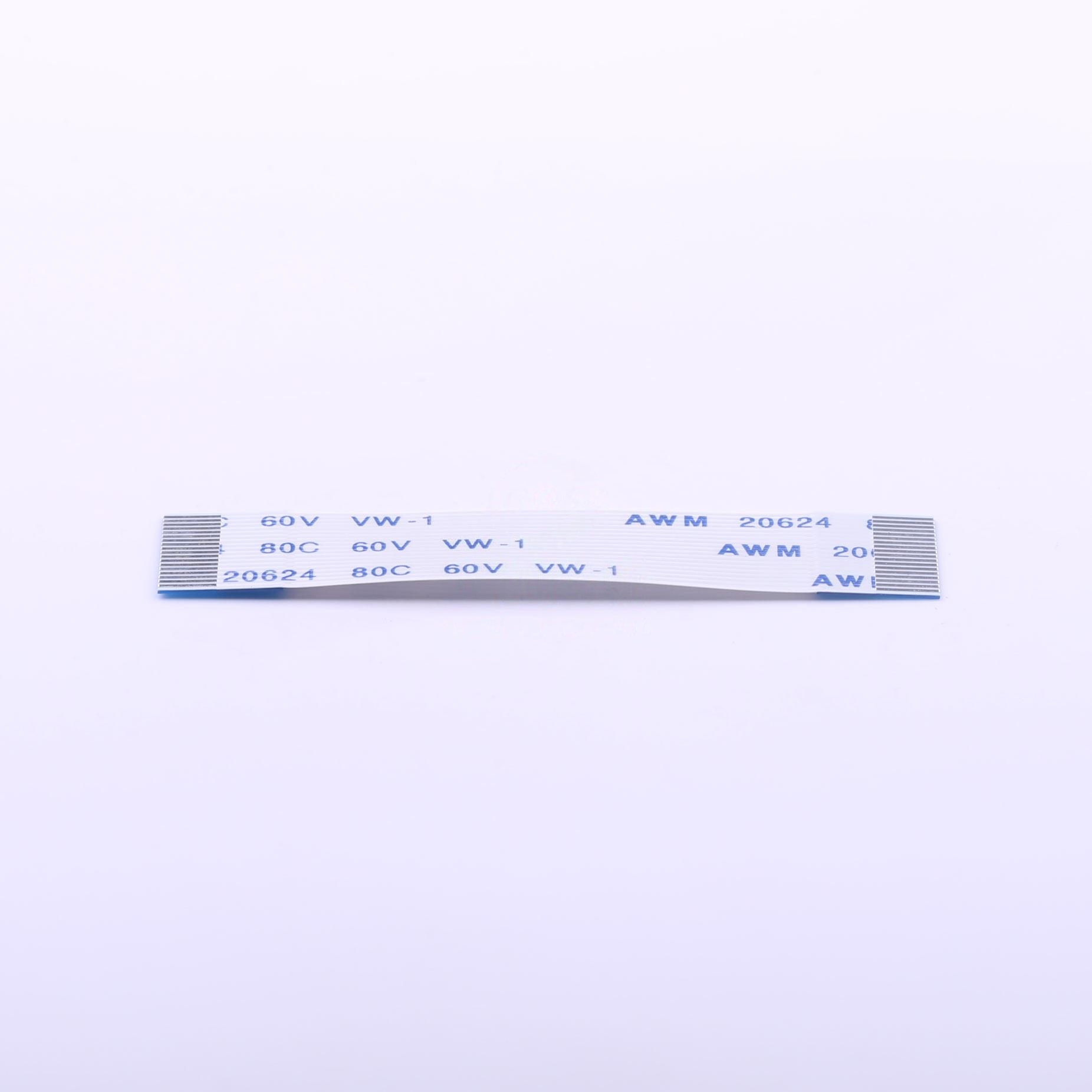 FFC连接线 18P 间距0.5mm 长5CM 同向
