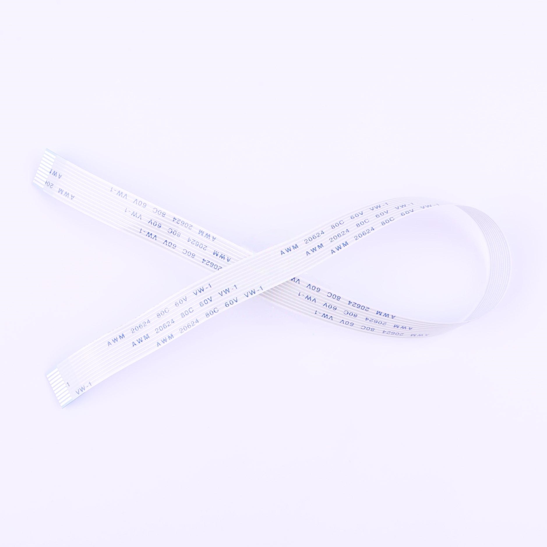 FFC连接线 10P 间距1.0mm 长30CM 同向